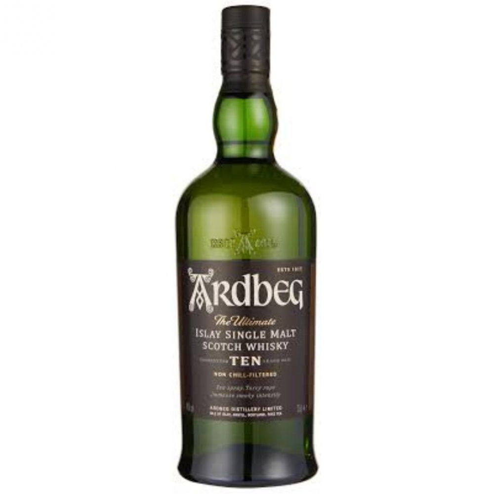 Whisky Ardbeg Single malt 10 anos 750ml