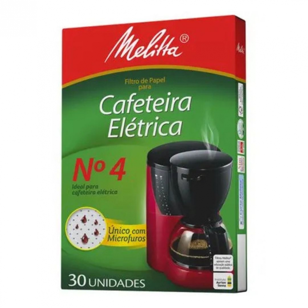 Filtro melitta Caf elet nr 4 c/30 und