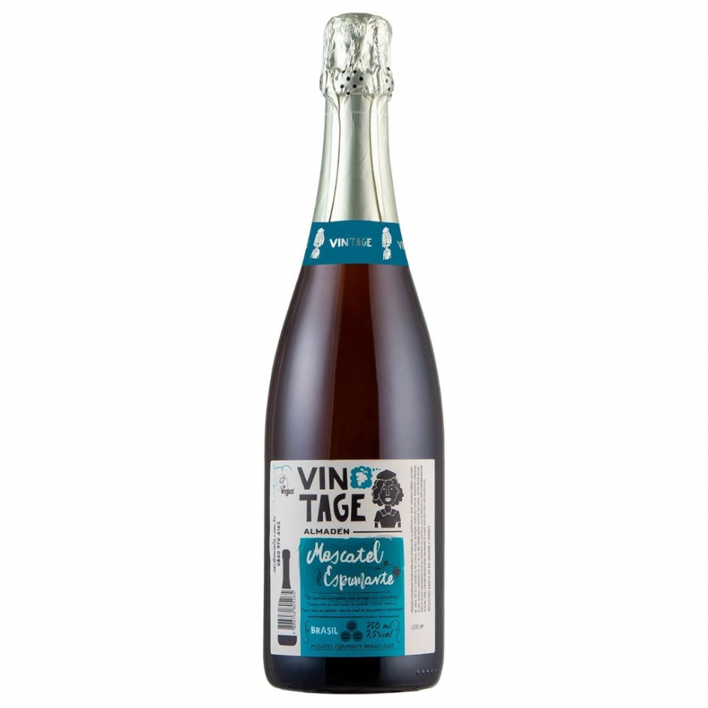 Espumante Almadem Moscatel branco doce
