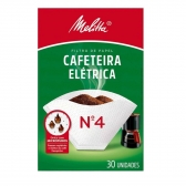 Filtro Melitta Caf Elet Nr 4 c/30un