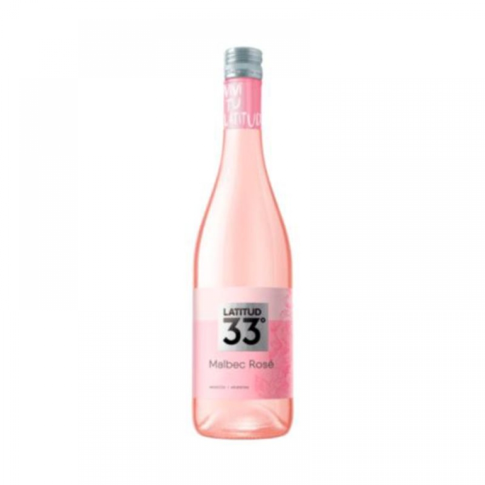 Vinho Latitud 33 Malbec Rose 2022 750ml