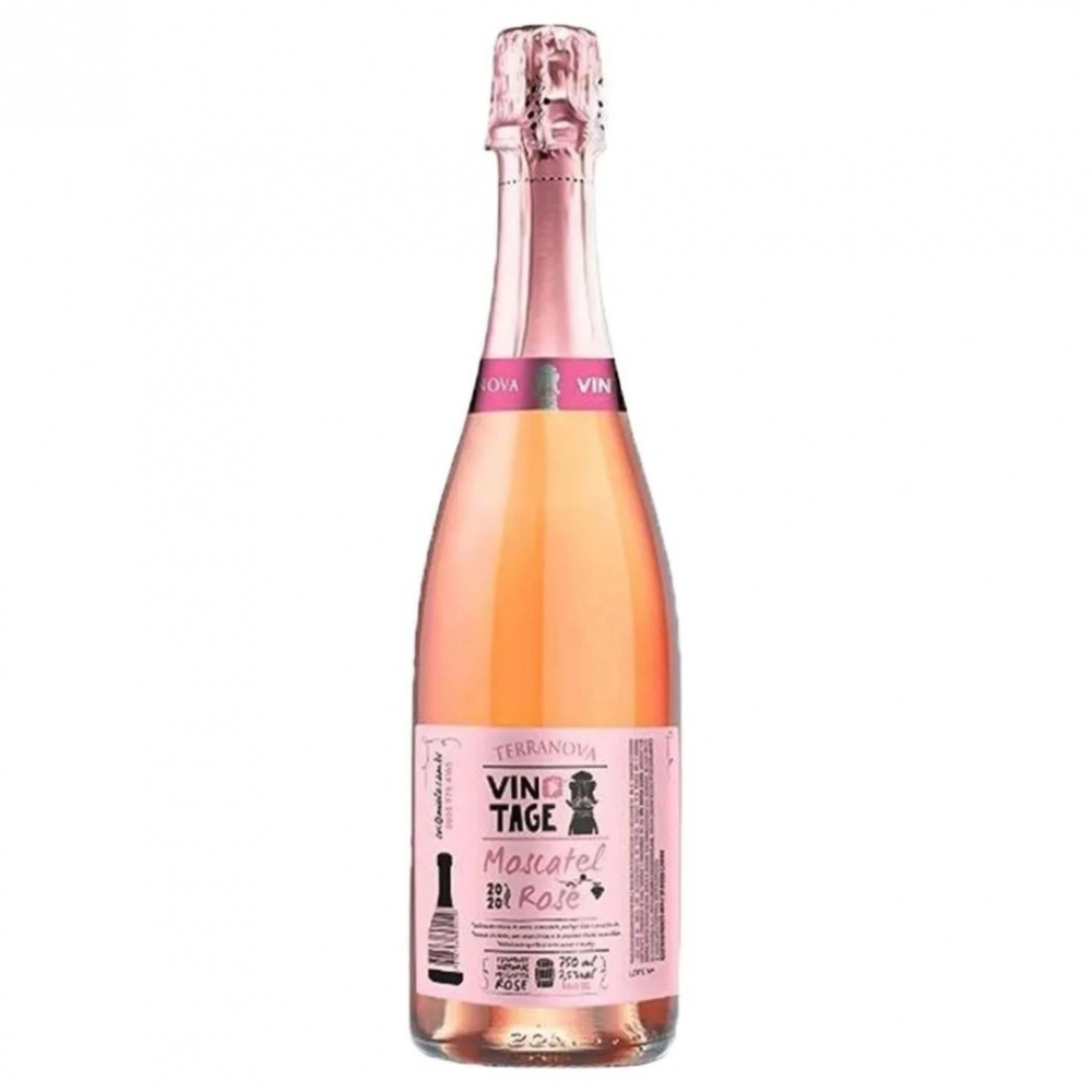 Espumante Moscatel Terranova Vintage Rose 750ml